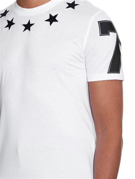 givenchy t shirt with stars|men's givenchy t shirt sale.